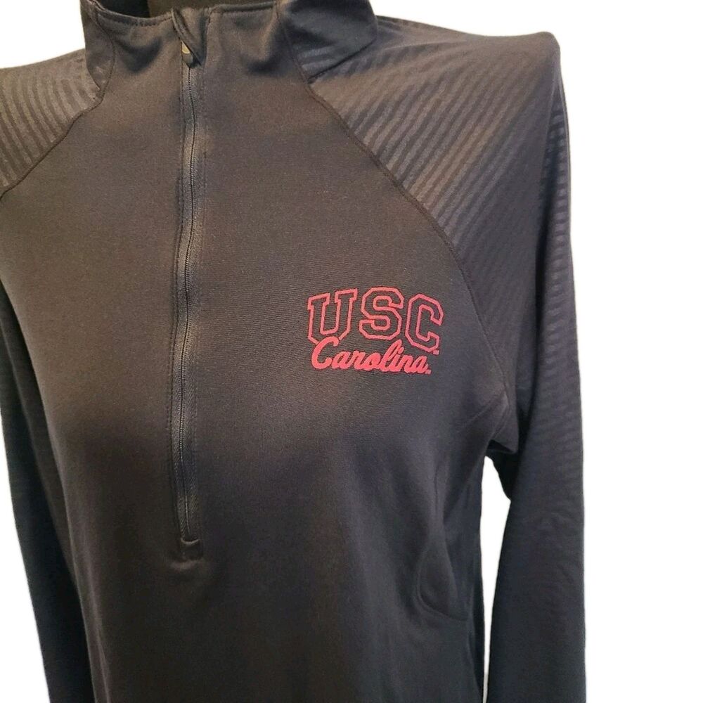 Under Armour Women's Gamecock Size Extra Large Long Sleeve Quarter Zip Heat Gear
